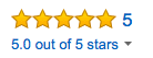 5.0 out of 5 stars
