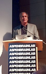 Dr. Weiss at the AspenBrain Lab Institute, July 2015